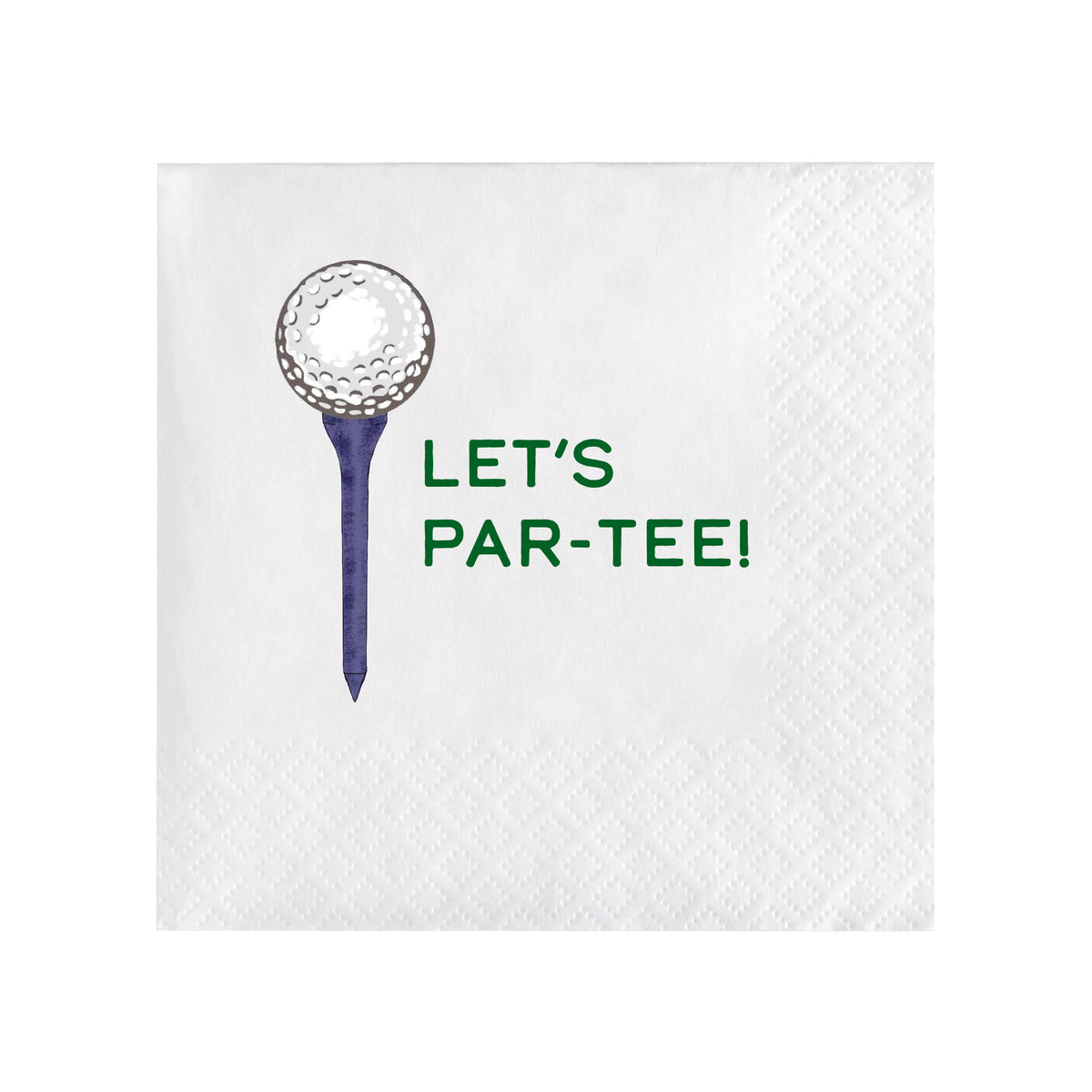 GOLF COCKTAIL NAPKINS