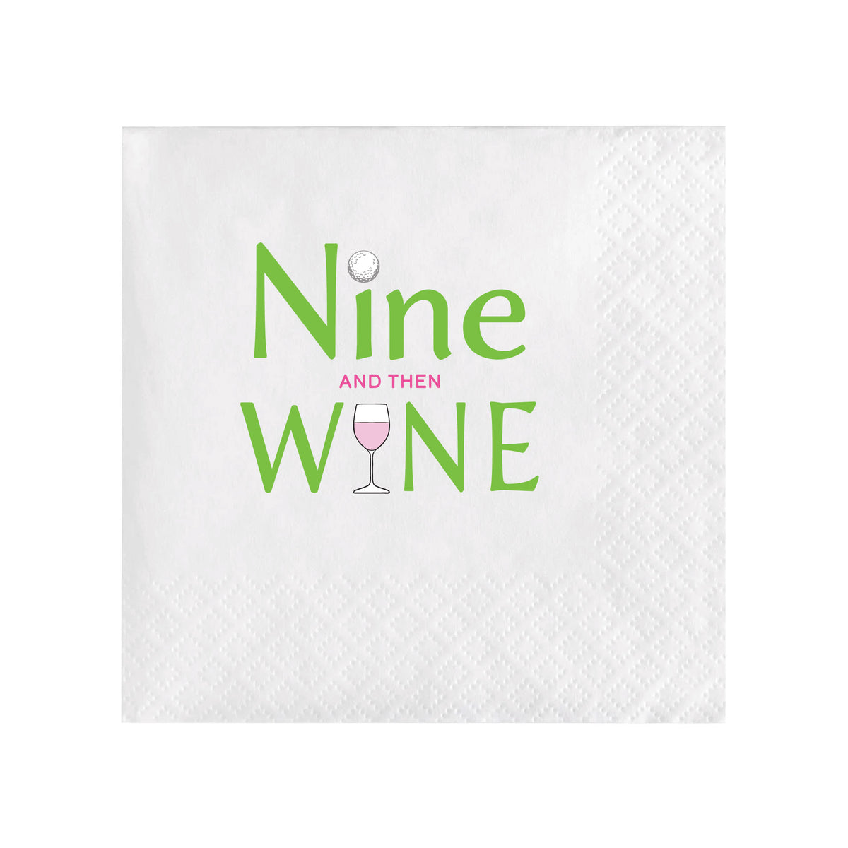 GOLF COCKTAIL NAPKINS