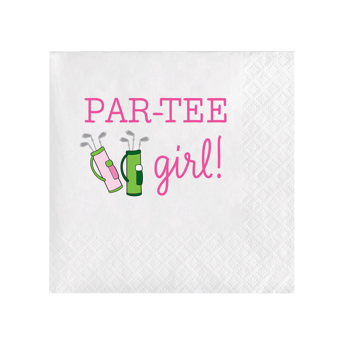 GOLF COCKTAIL NAPKINS