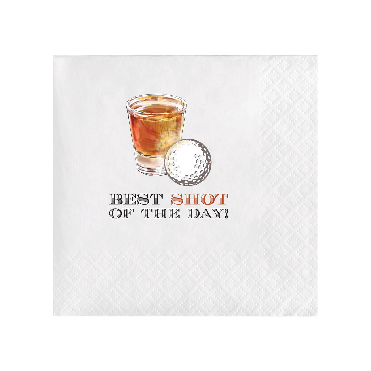 GOLF COCKTAIL NAPKINS
