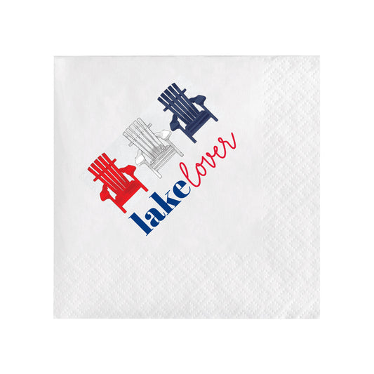 LAKE LOVER COCKTAIL NAPKINS