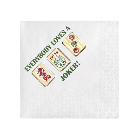 EVERYONE LOVES A JOKER COCKTAIL NAPKINS