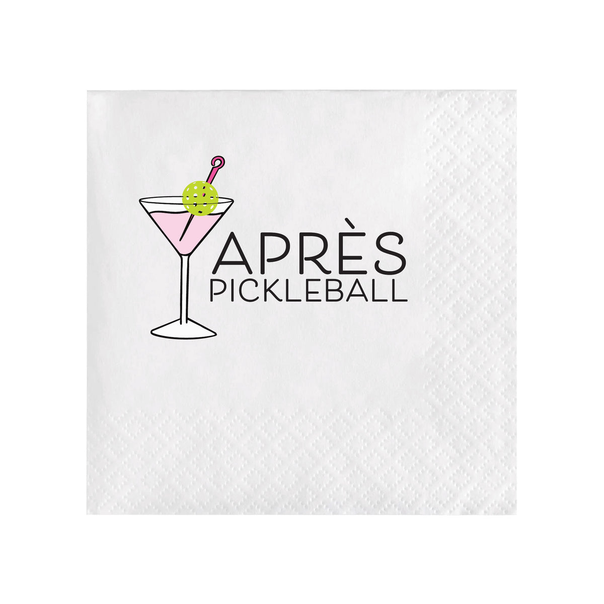 PICKLEBALL COCKTAIL NAPKINS