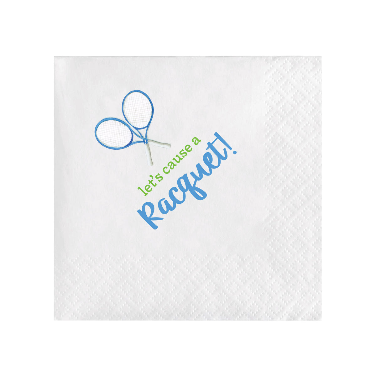 TENNIS COCKTAIL NAPKINS