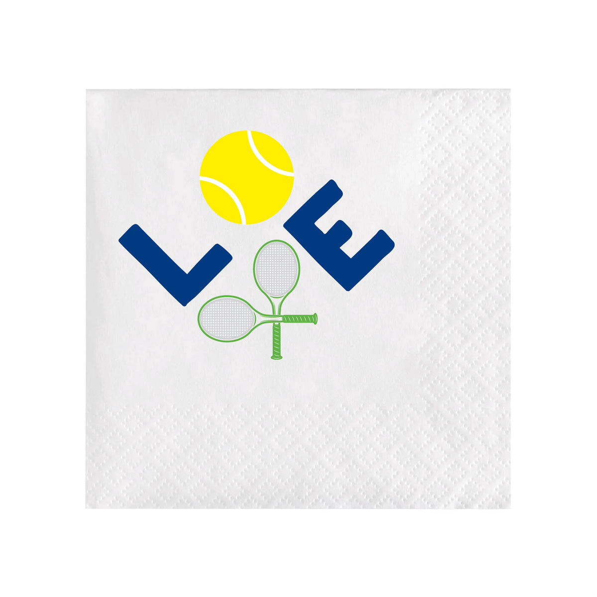 TENNIS COCKTAIL NAPKINS