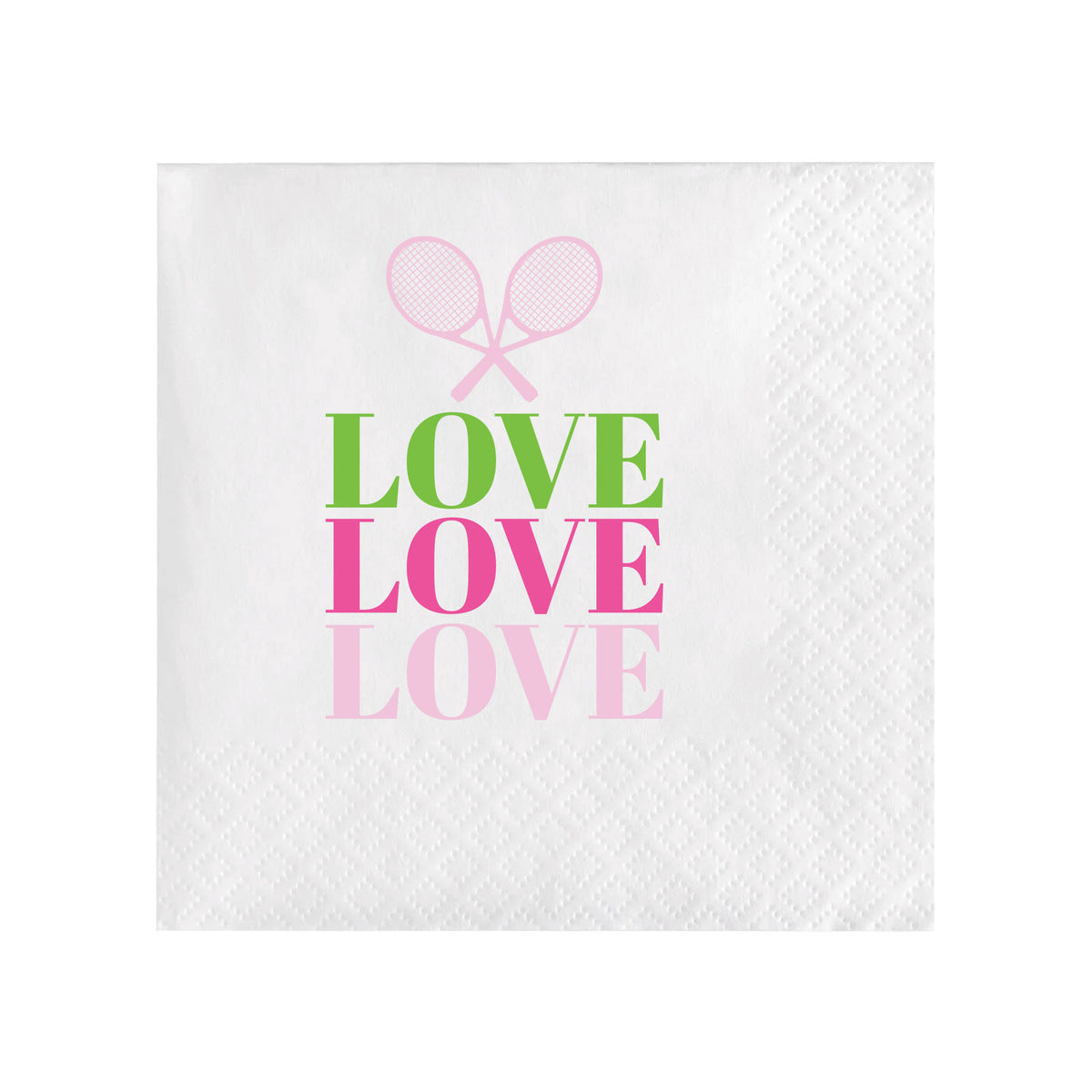 TENNIS COCKTAIL NAPKINS
