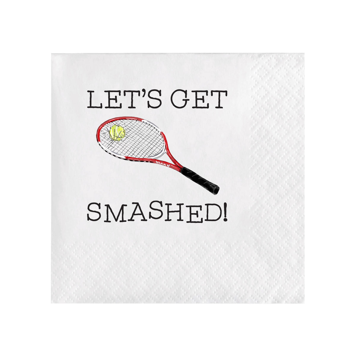 TENNIS COCKTAIL NAPKINS