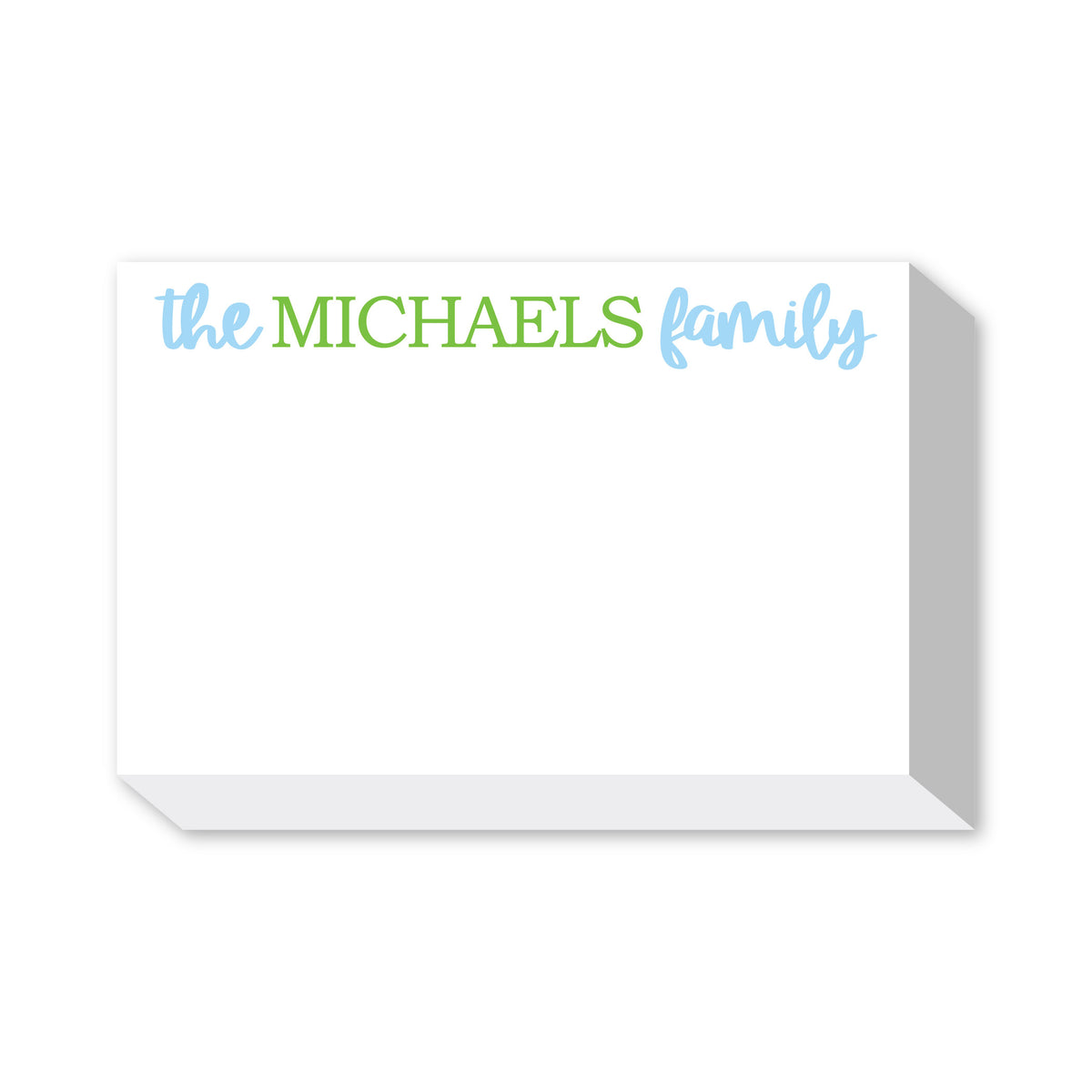 PERSONALIZED NOTEPADS