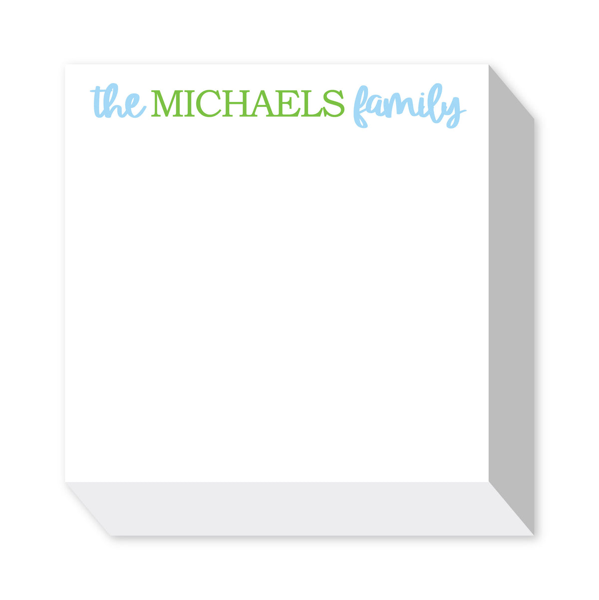 PERSONALIZED NOTEPADS