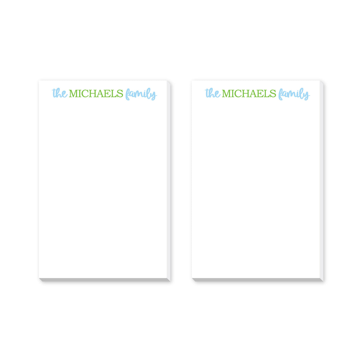PERSONALIZED NOTEPADS