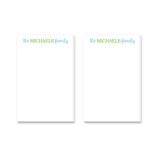 PERSONALIZED NOTEPADS