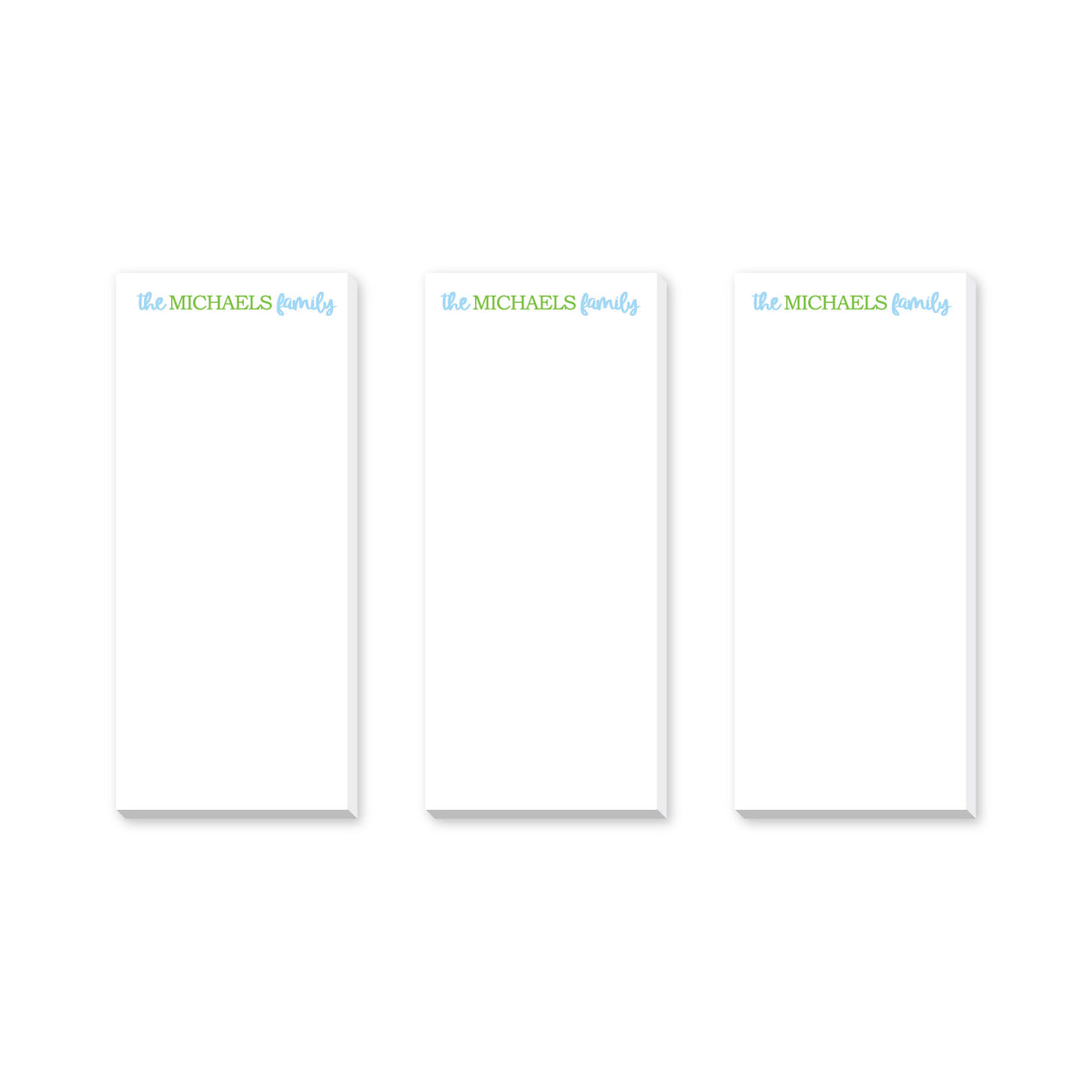 PERSONALIZED NOTEPADS