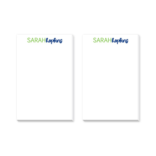 PERSONALIZED NOTEPADS