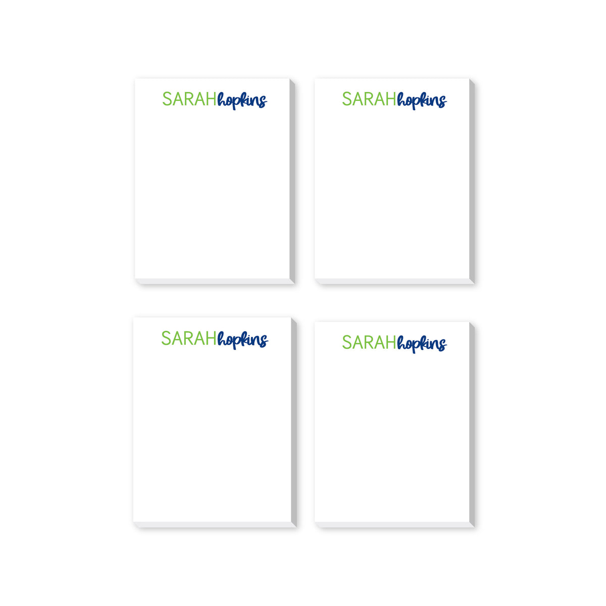 PERSONALIZED NOTEPADS