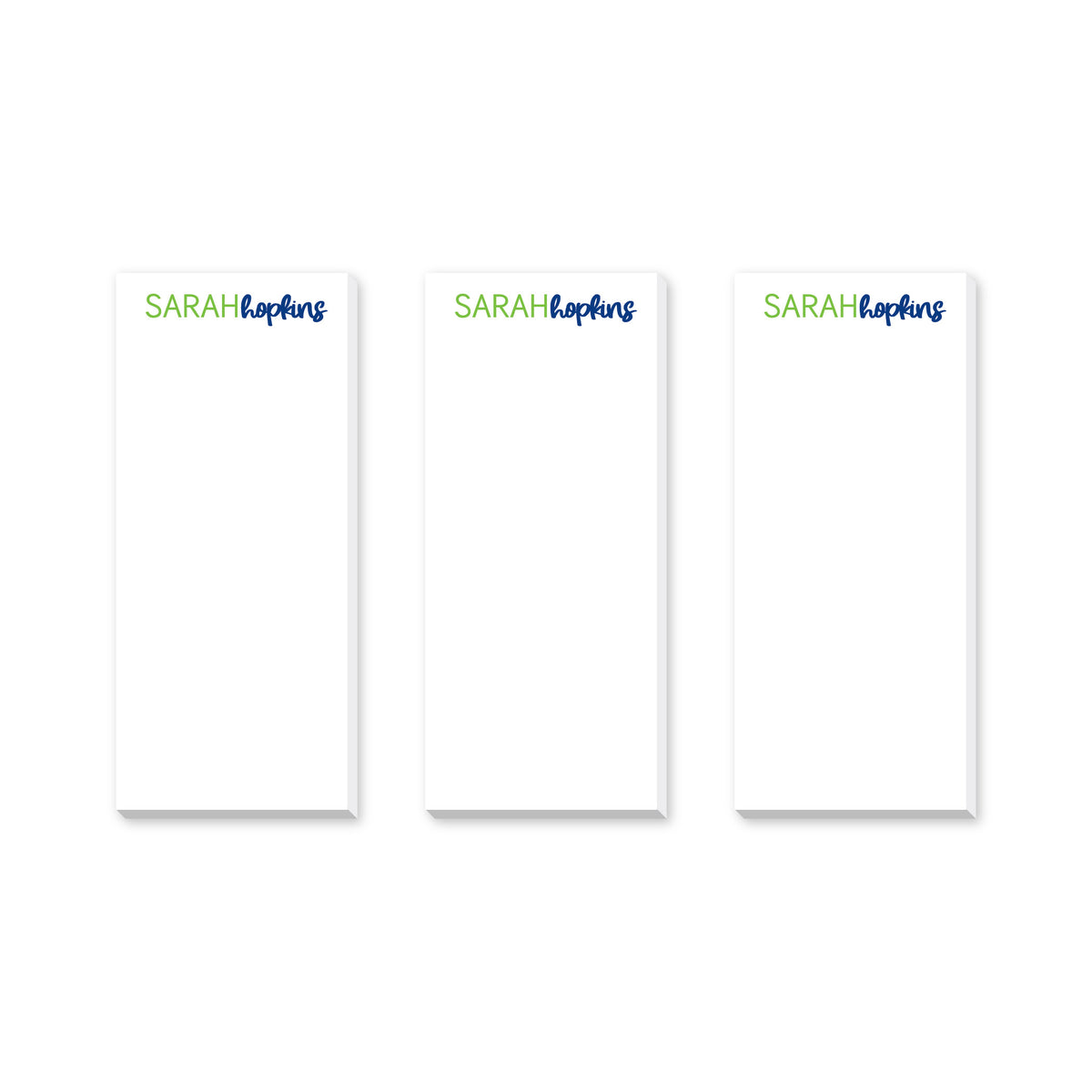 PERSONALIZED NOTEPADS