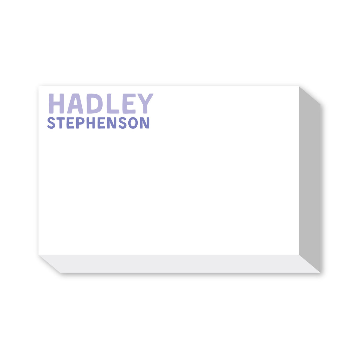 PERSONALIZED NOTEPADS