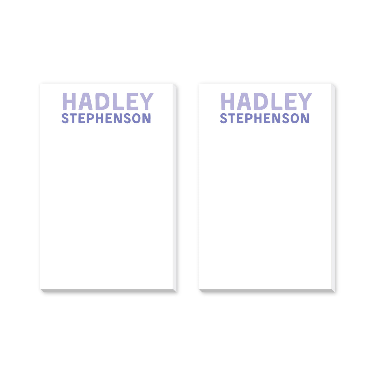 PERSONALIZED NOTEPADS