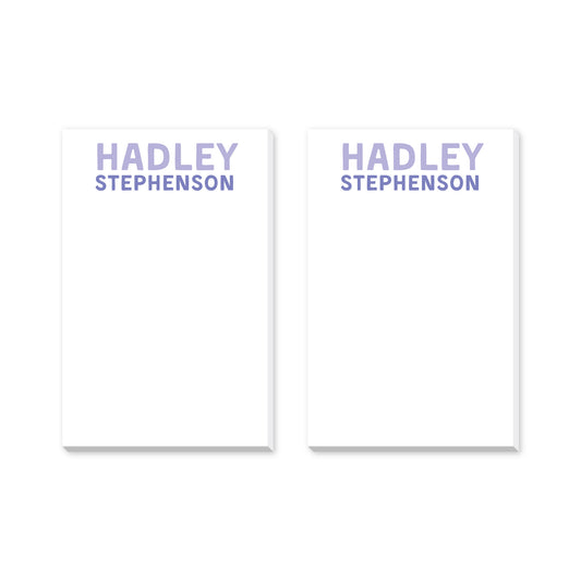 PERSONALIZED NOTEPADS