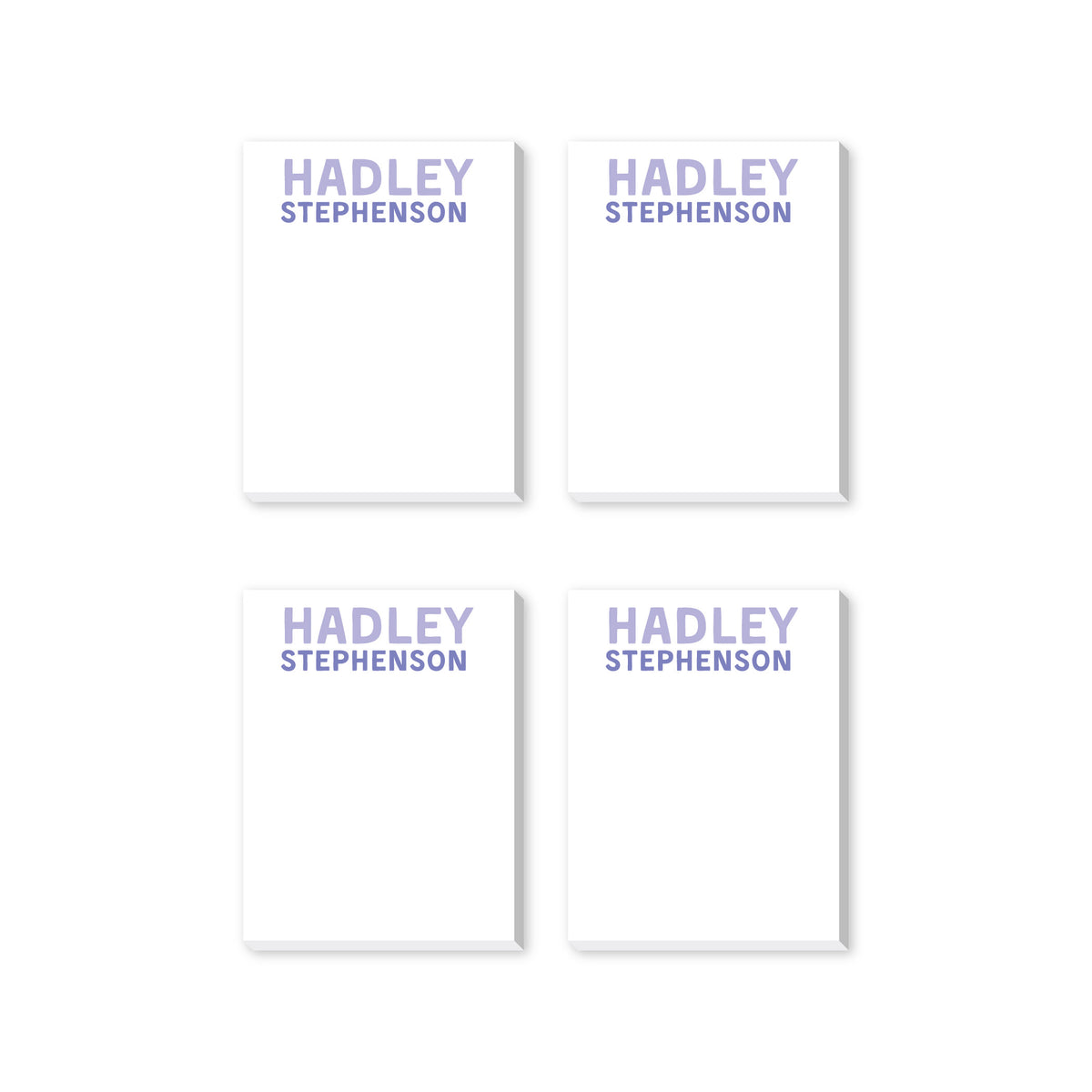 PERSONALIZED NOTEPADS