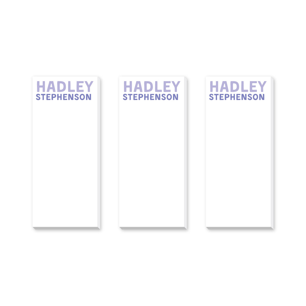 PERSONALIZED NOTEPADS