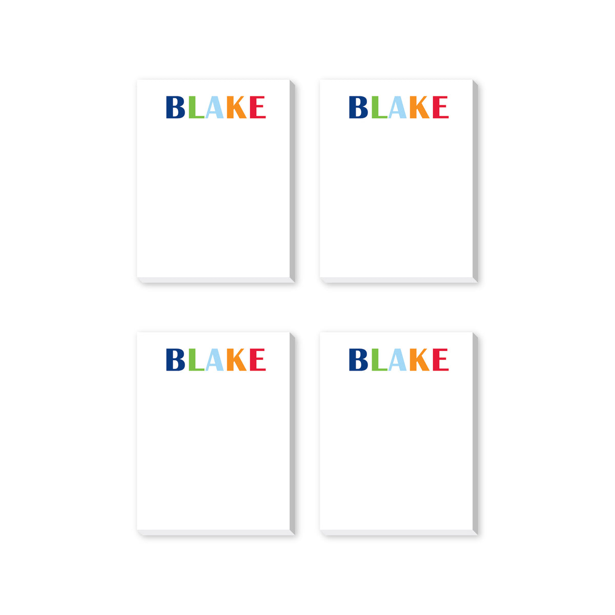 PERSONALIZED NOTEPADS