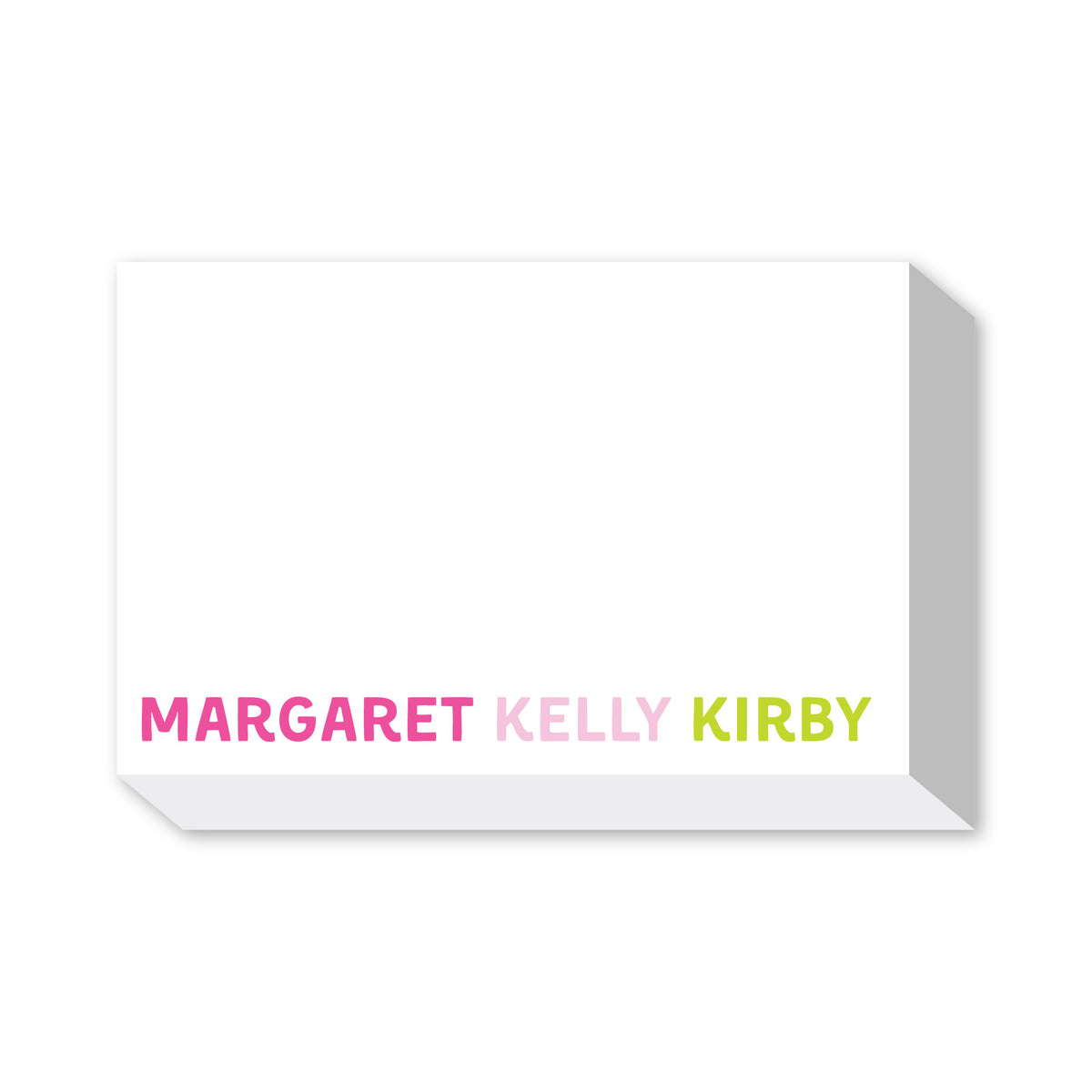 PERSONALIZED NOTEPADS