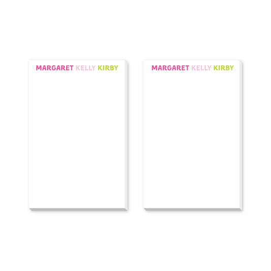 PERSONALIZED NOTEPADS