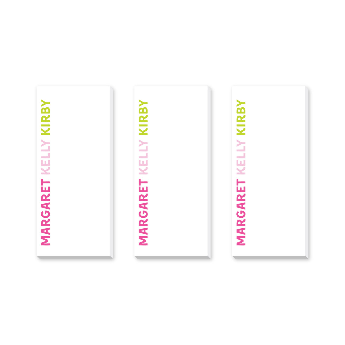 PERSONALIZED NOTEPADS