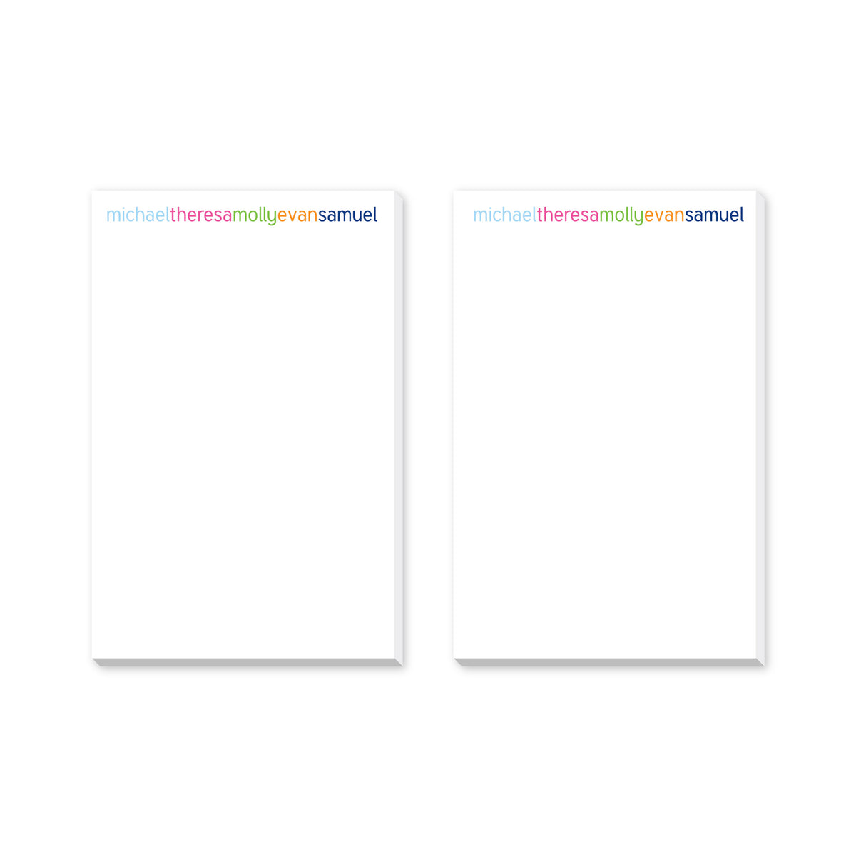 PERSONALIZED NOTEPADS