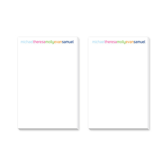 PERSONALIZED NOTEPADS