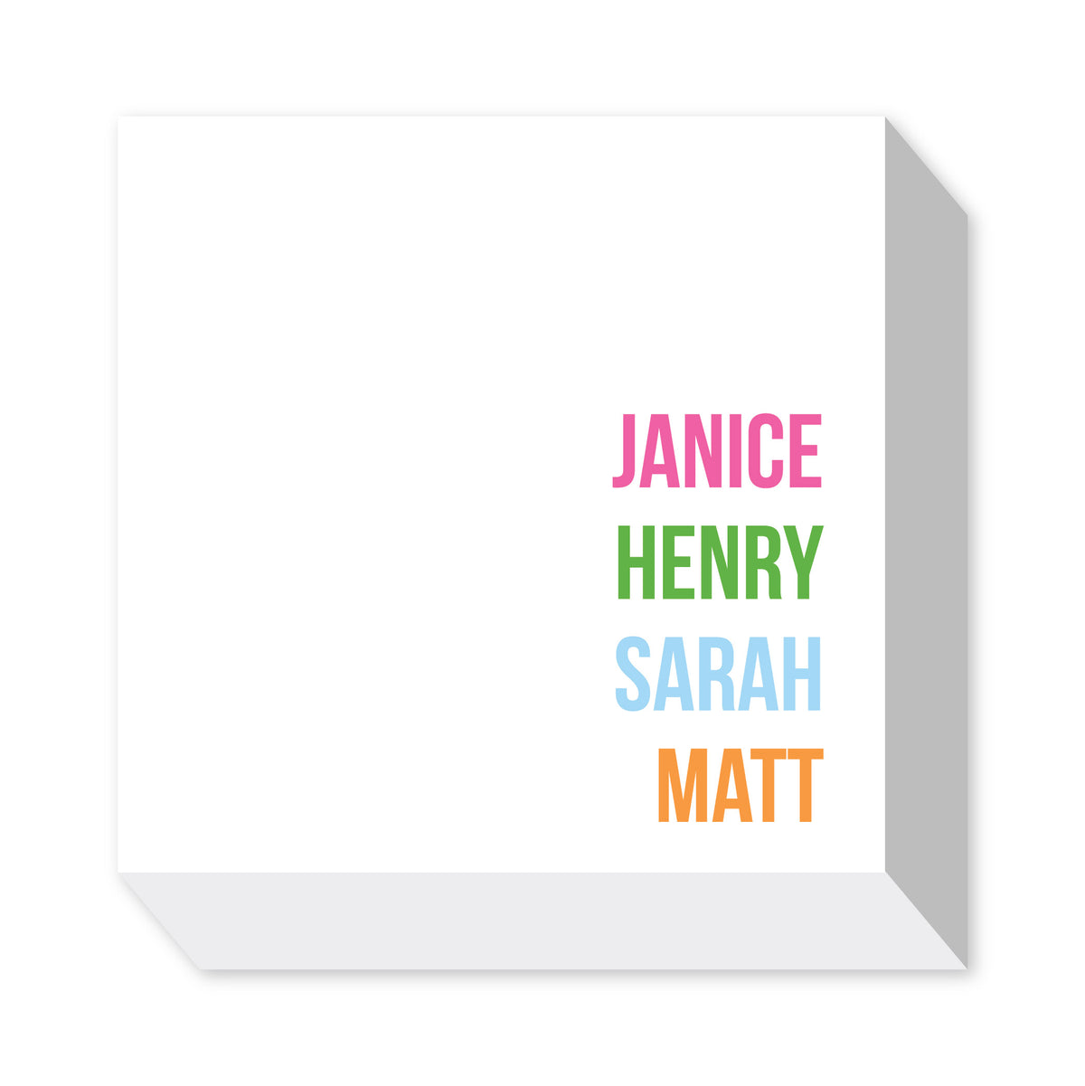 PERSONALIZED NOTEPADS