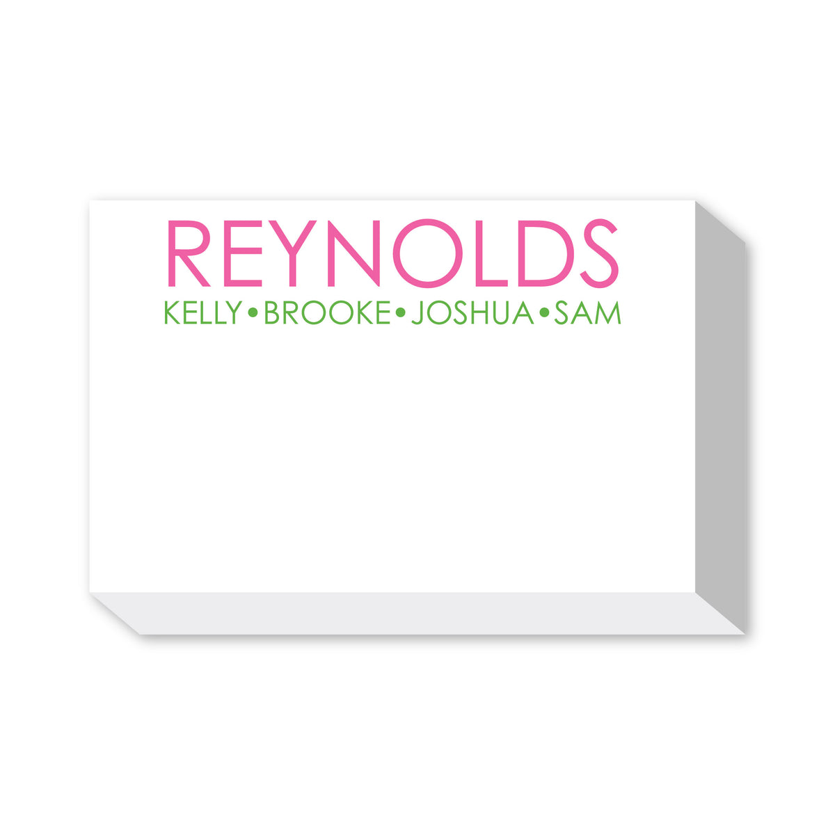 PERSONALIZED NOTEPADS