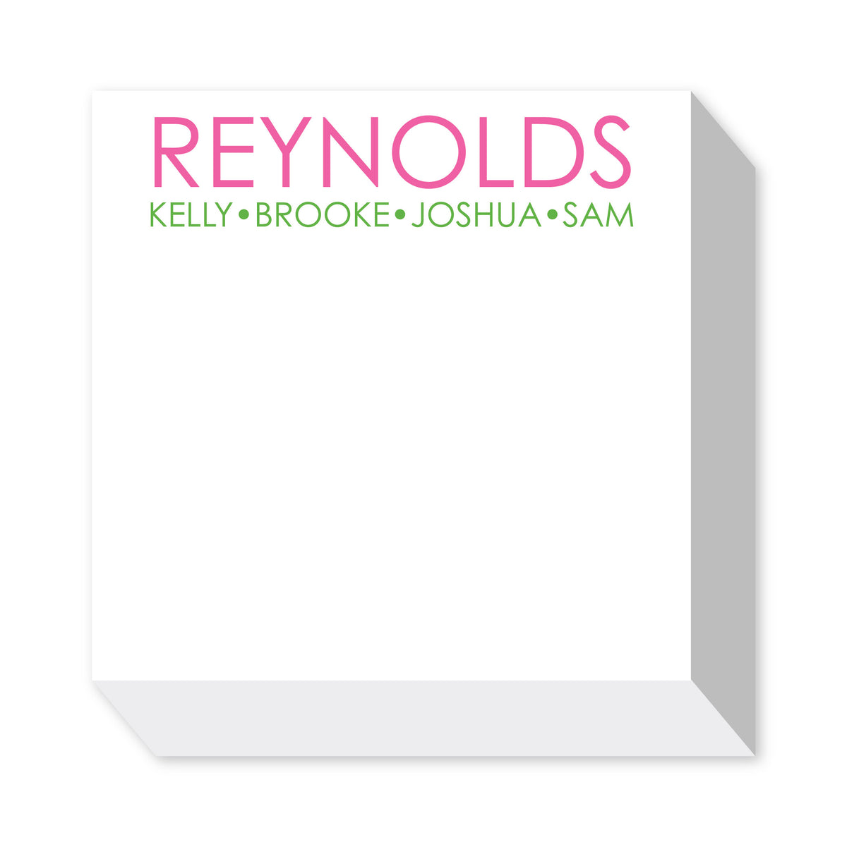 PERSONALIZED NOTEPADS