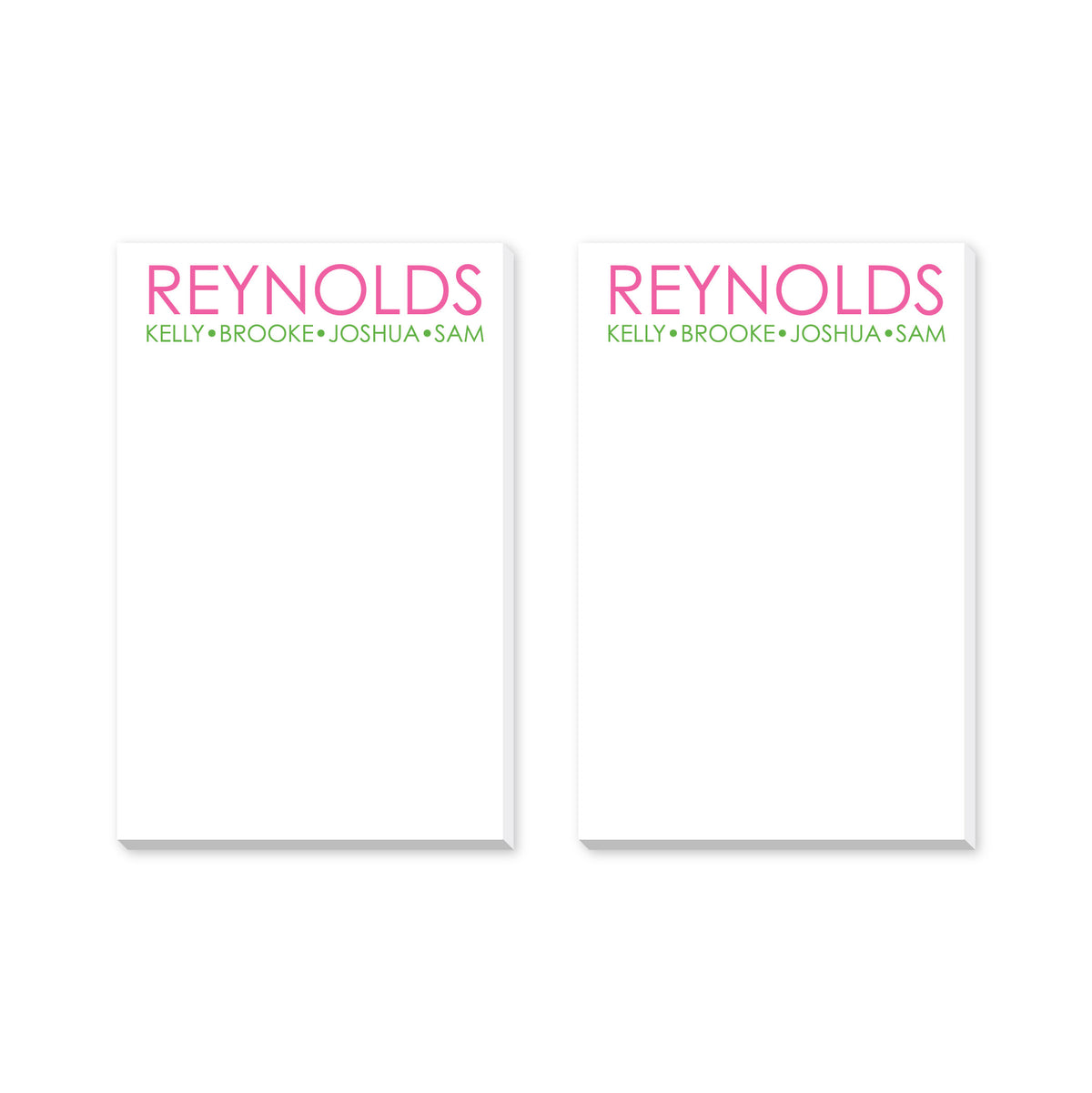 PERSONALIZED NOTEPADS