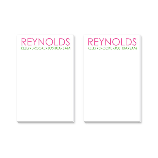 PERSONALIZED NOTEPADS