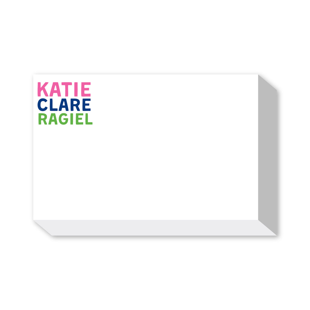 PERSONALIZED NOTEPADS