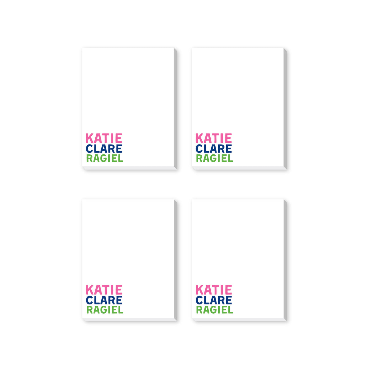 PERSONALIZED NOTEPADS