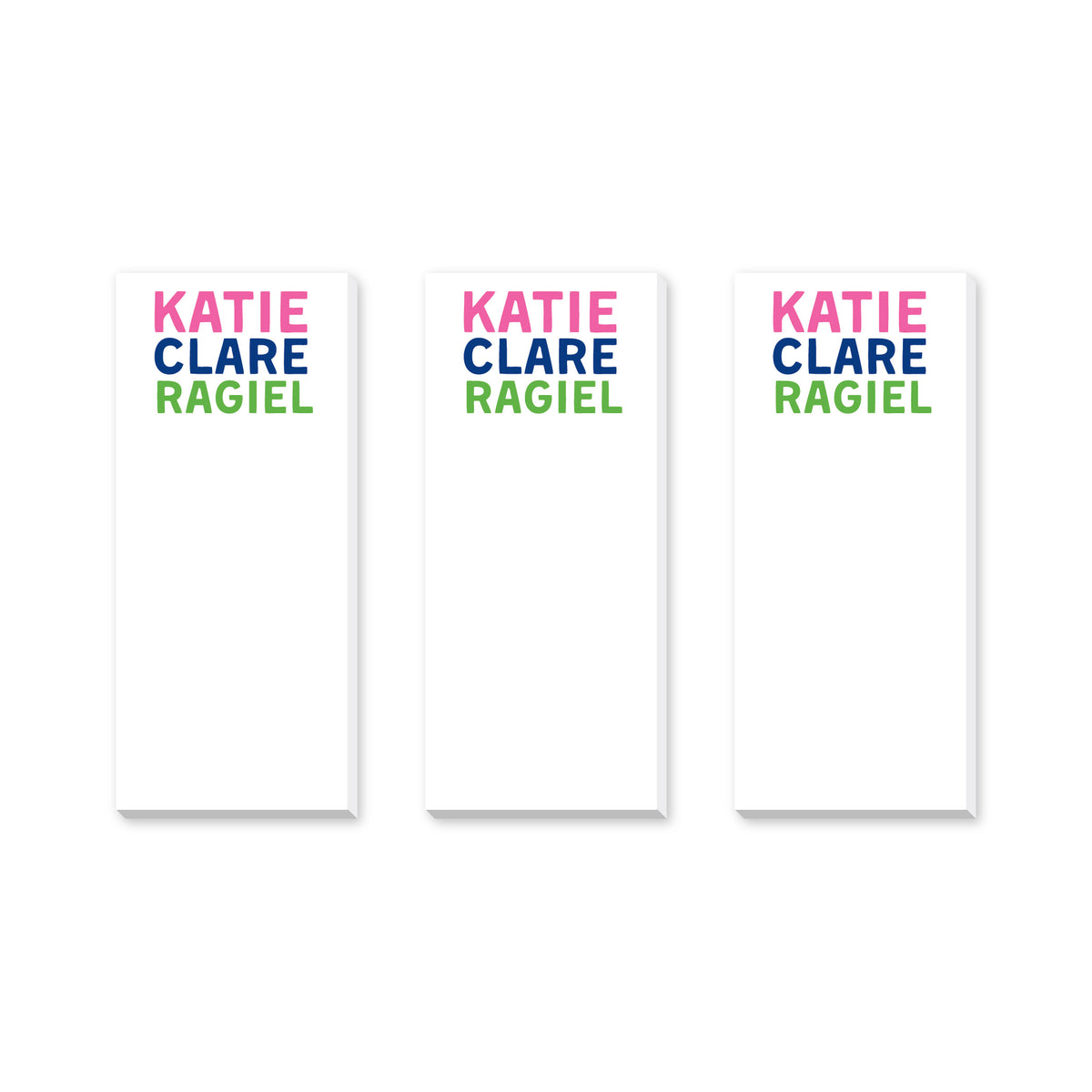 PERSONALIZED NOTEPADS
