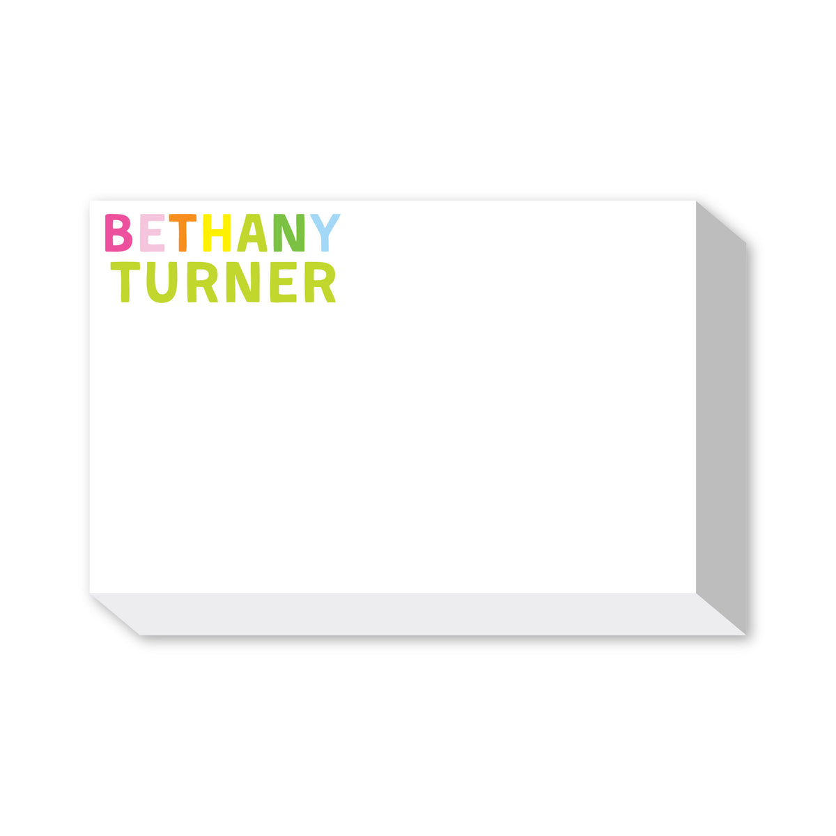 PERSONALIZED NOTEPADS