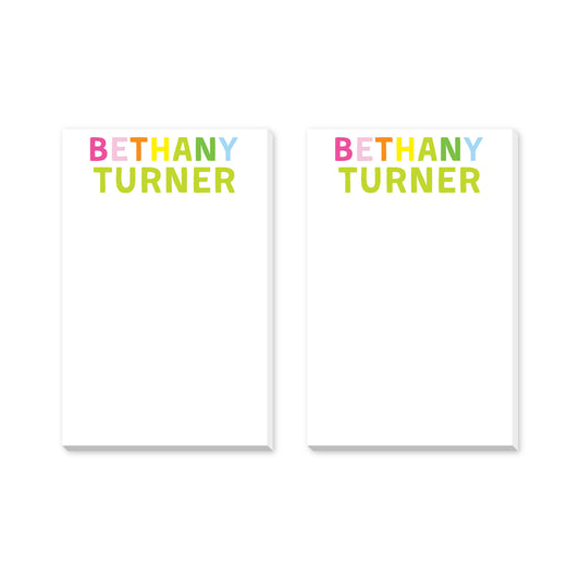 PERSONALIZED NOTEPADS