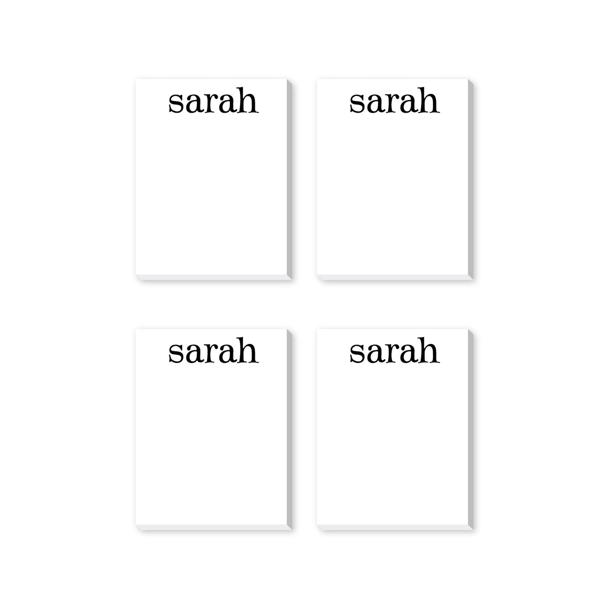 PERSONALIZED NOTEPADS