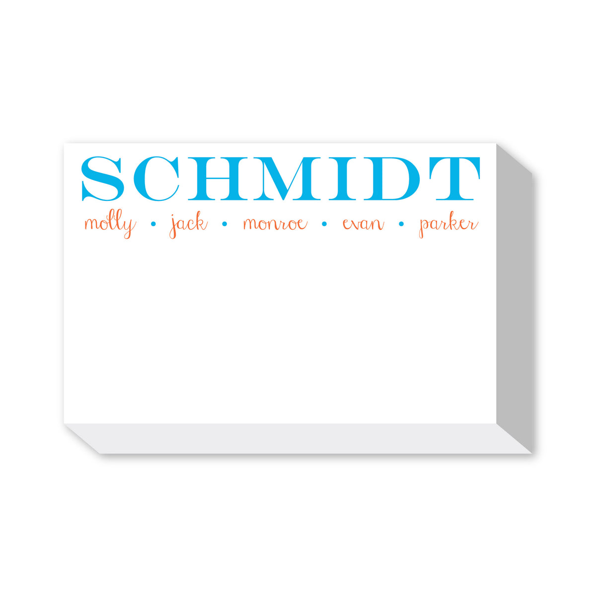 PERSONALIZED NOTEPADS