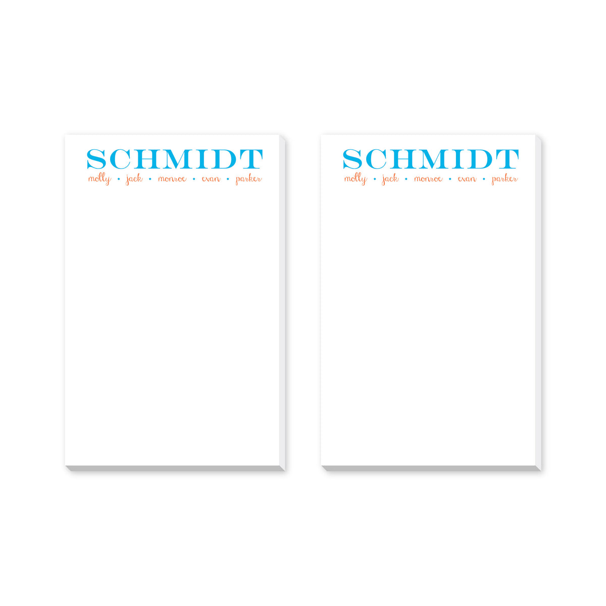 PERSONALIZED NOTEPADS