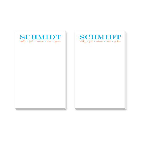 PERSONALIZED NOTEPADS