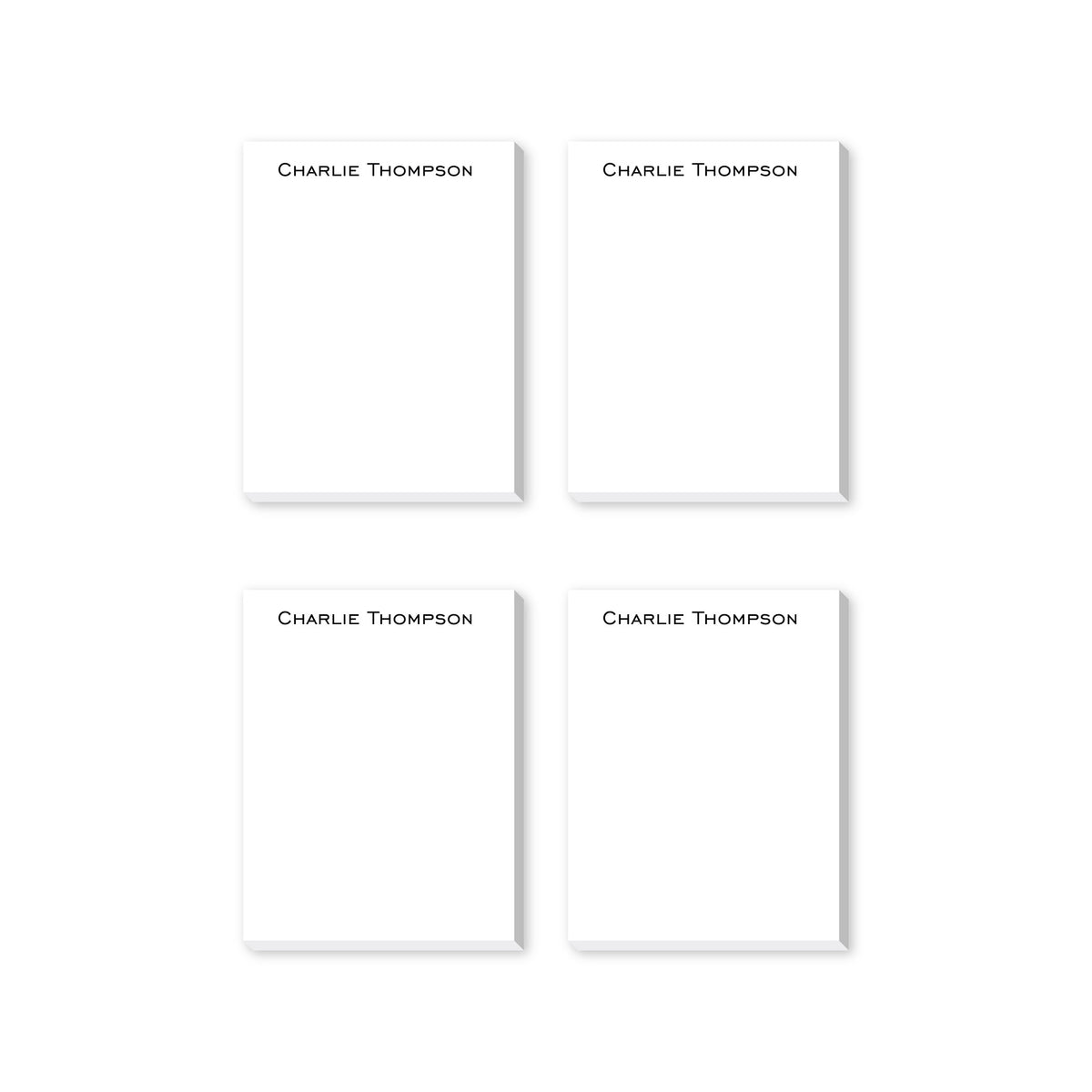 PERSONALIZED NOTEPADS