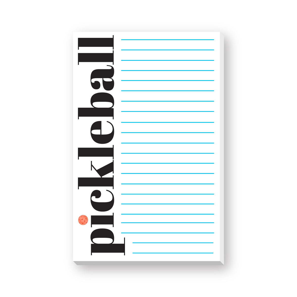 PICKLEBALL LARGE NOTEPADS