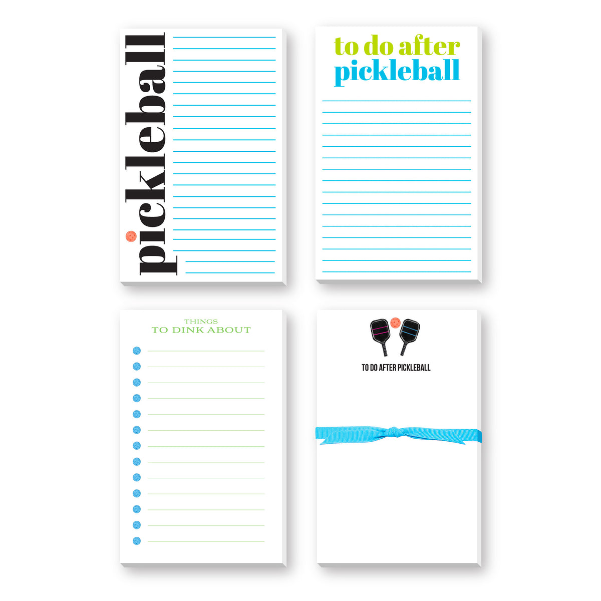 PICKLEBALL LARGE NOTEPADS