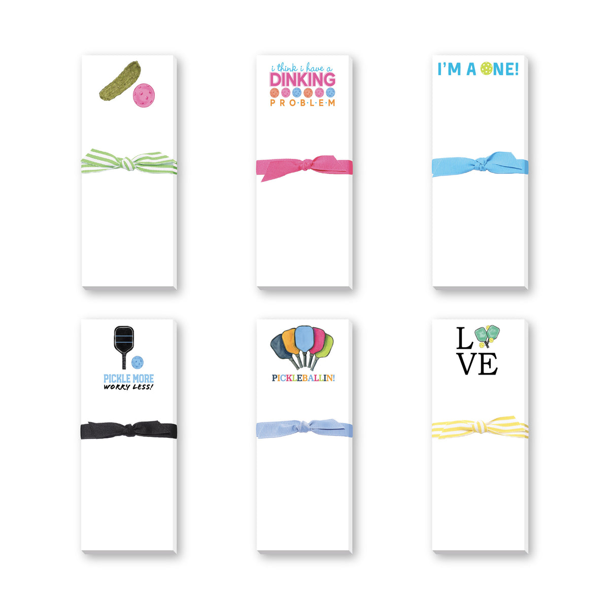 PICKLEBALL SKINNIE NOTEPADS