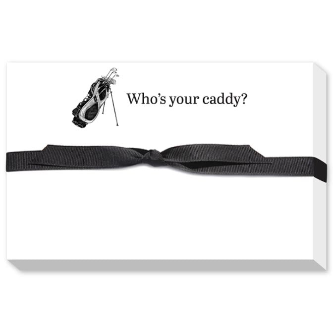 GOLF PUDGY NOTEPADS