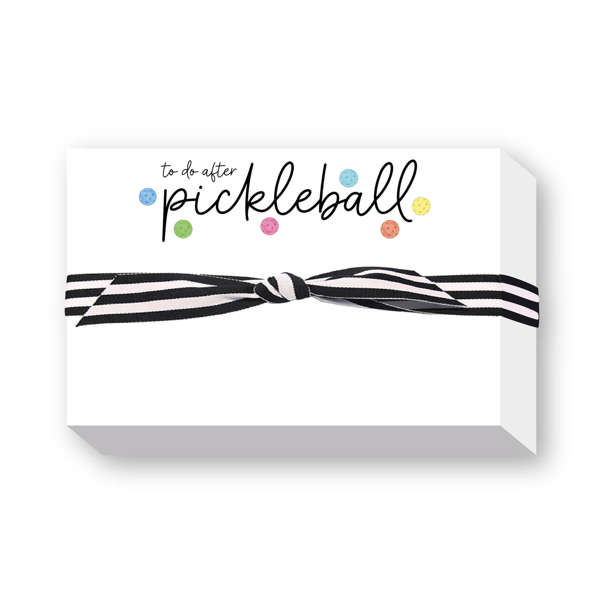 PICKLEBALL BIG AND BOLD NOTEPAD